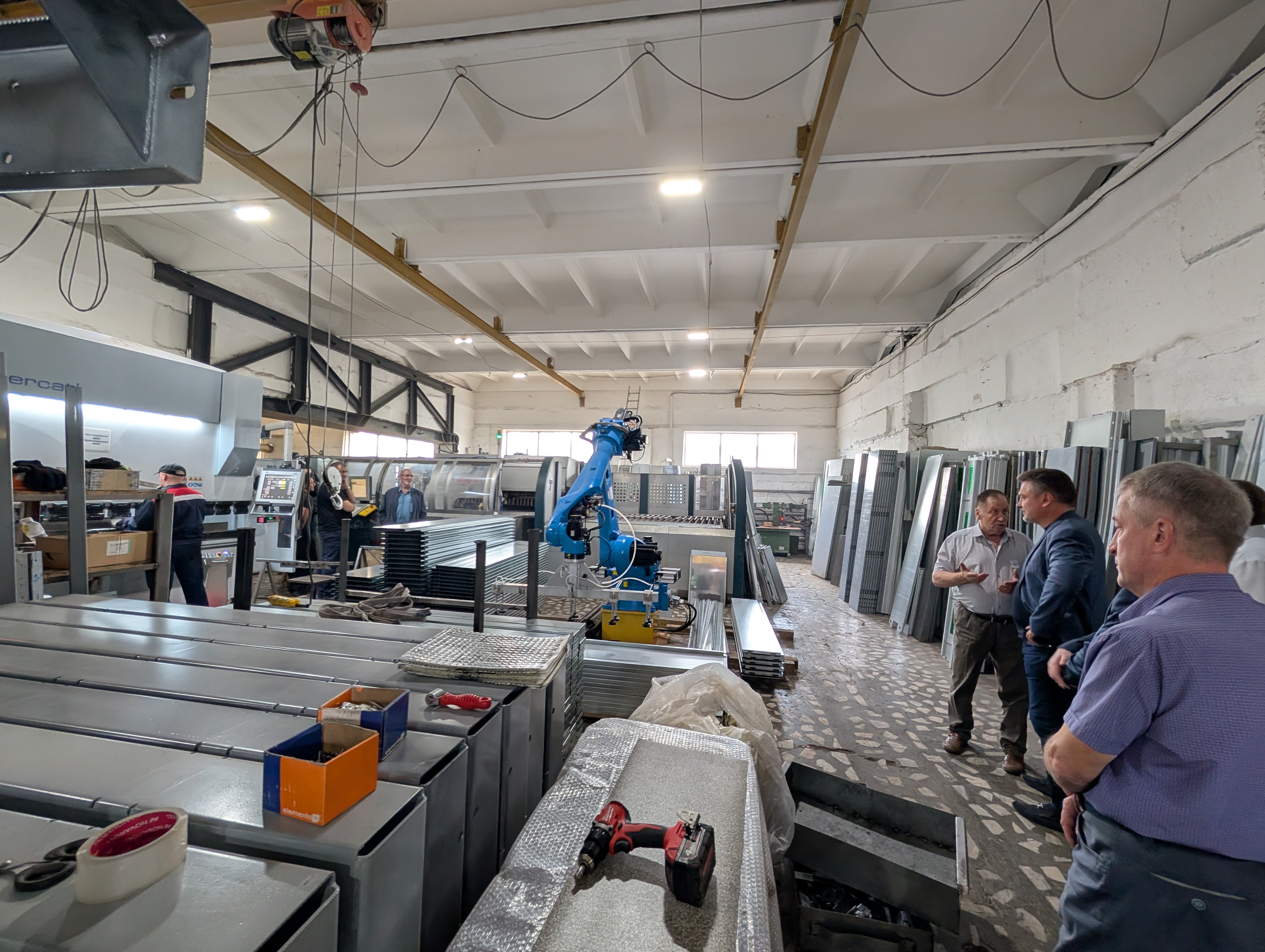 Производственная площадка ООО «Еонесси К» (Красноярский лифтовой завод), 19 августа 2025